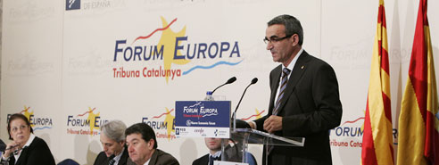 El presidente de la Diputación de Lleida marca el reinicio de Tribuna Catalunya